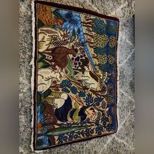 Tabriz pictorial rug